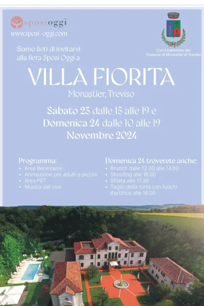 Sposi Oggi Treviso - Villa Fiorita programma